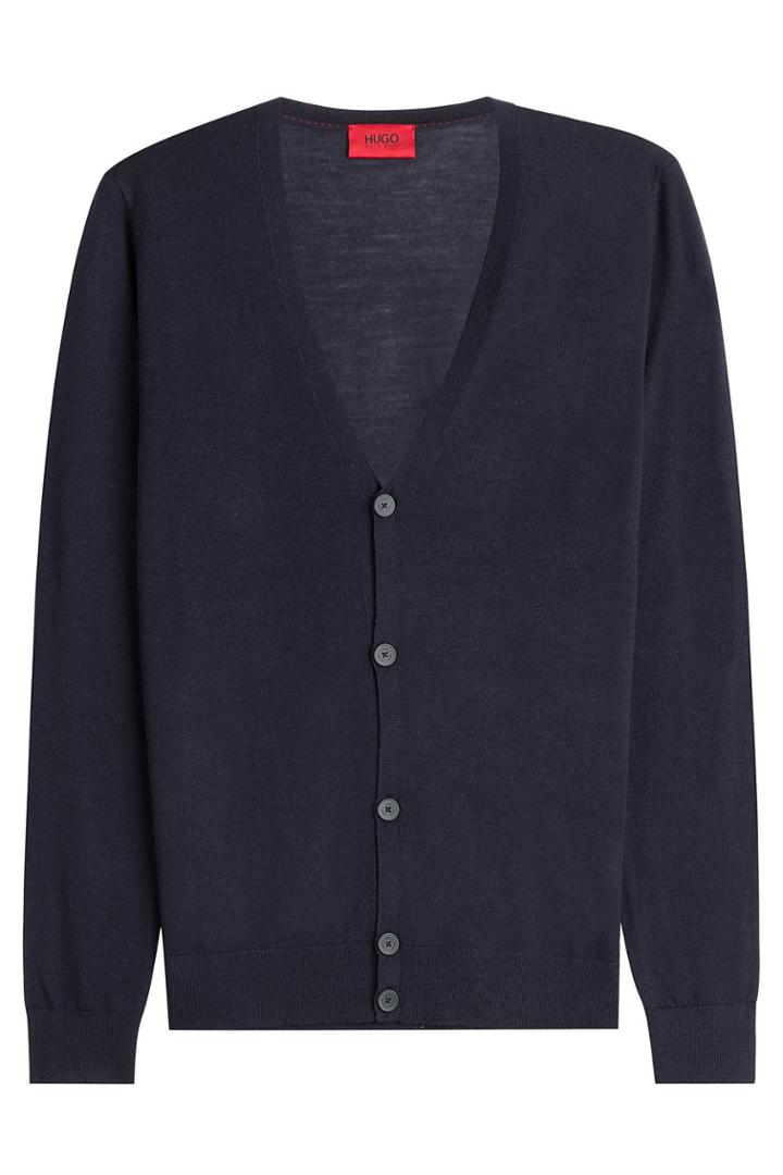 Hugo Hugo Virgin Wool Cardigan
