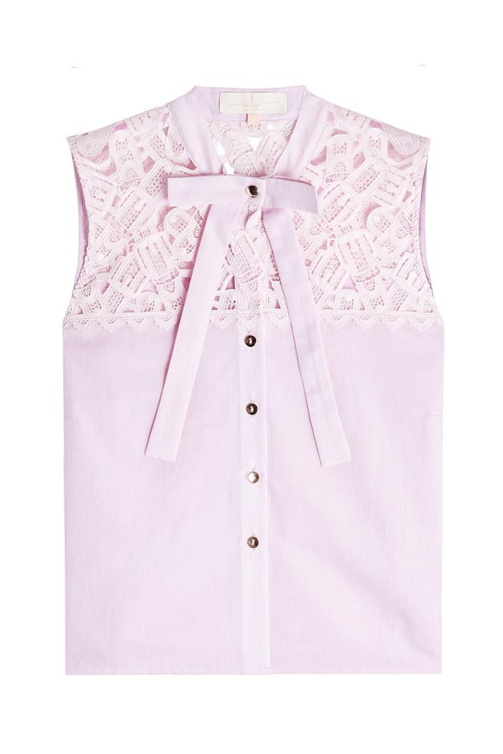 Marina Hoermanseder Marina Hoermanseder Cotton Blouse With Lace