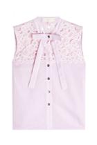Marina Hoermanseder Marina Hoermanseder Cotton Blouse With Lace