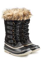 Sorel Sorel Joan Of Arctictall Boots With Faux Fur - Black