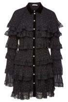Philosophy Di Lorenzo Serafini Philosophy Di Lorenzo Serafini Pleated Mini Dress With Lace