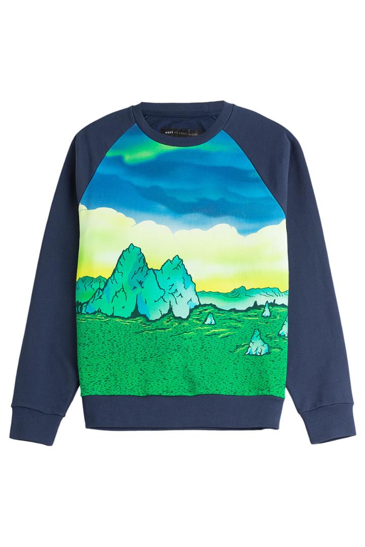 Marc By Marc Jacobs Marc By Marc Jacobs Cotton Statement Sweatshirt - Multicolor