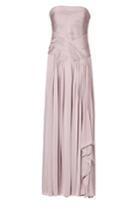 Ralph Lauren Collection Ralph Lauren Collection Draped Strapless Gown - Rose