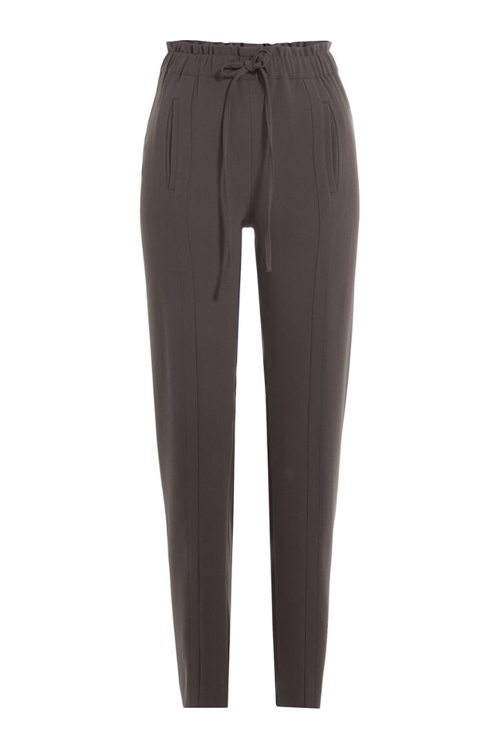 Steffen Schraut Steffen Schraut Tapered Pants With Drawstring Waist - Brown