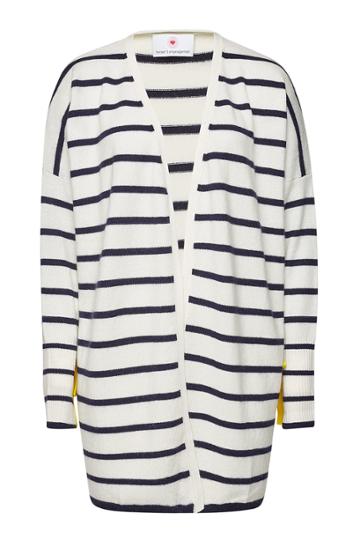 Herzensangelegenheit Herzensangelegenheit Striped Cashmere Cardigan
