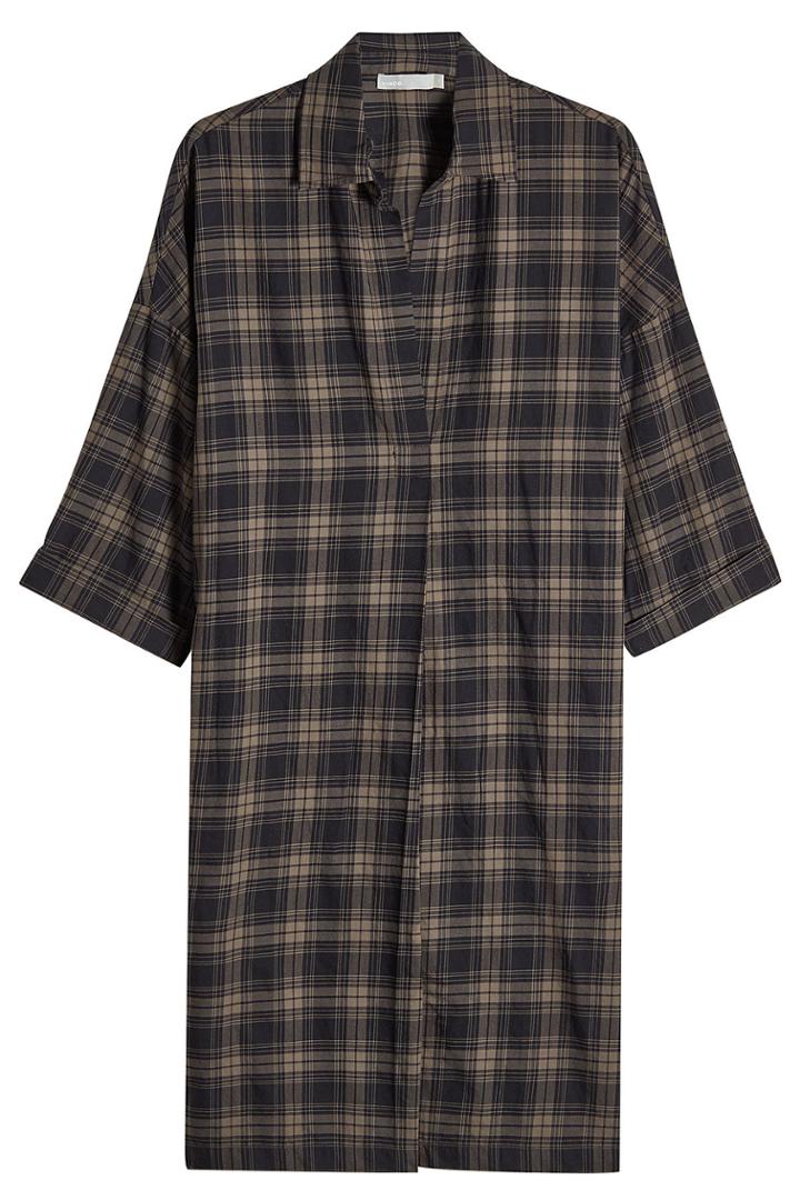 Vince Vince Printed Cotton Dress