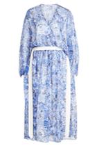 Agnona Agnona Printed Silk Chiffon Dress