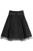 Donna Karan New York Skirt With Tulle