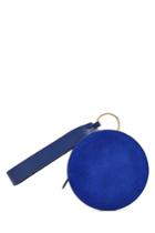 Diane Von Furstenberg Diane Von Furstenberg Circle Wristlet Suede Purse