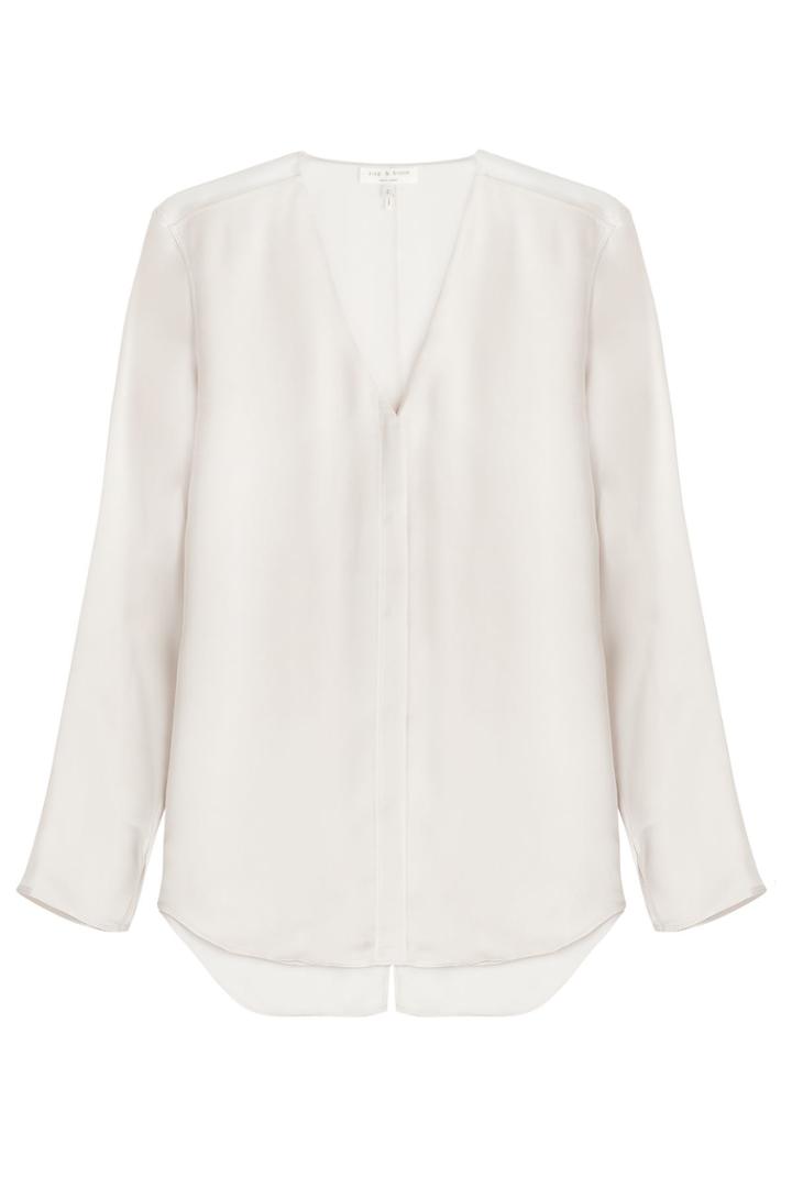 Rag & Bone Rag & Bone Silk Blouse - None