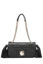 Sonia Rykiel Sonia Rykiel Quilted Leather Shoulder Bag - Black