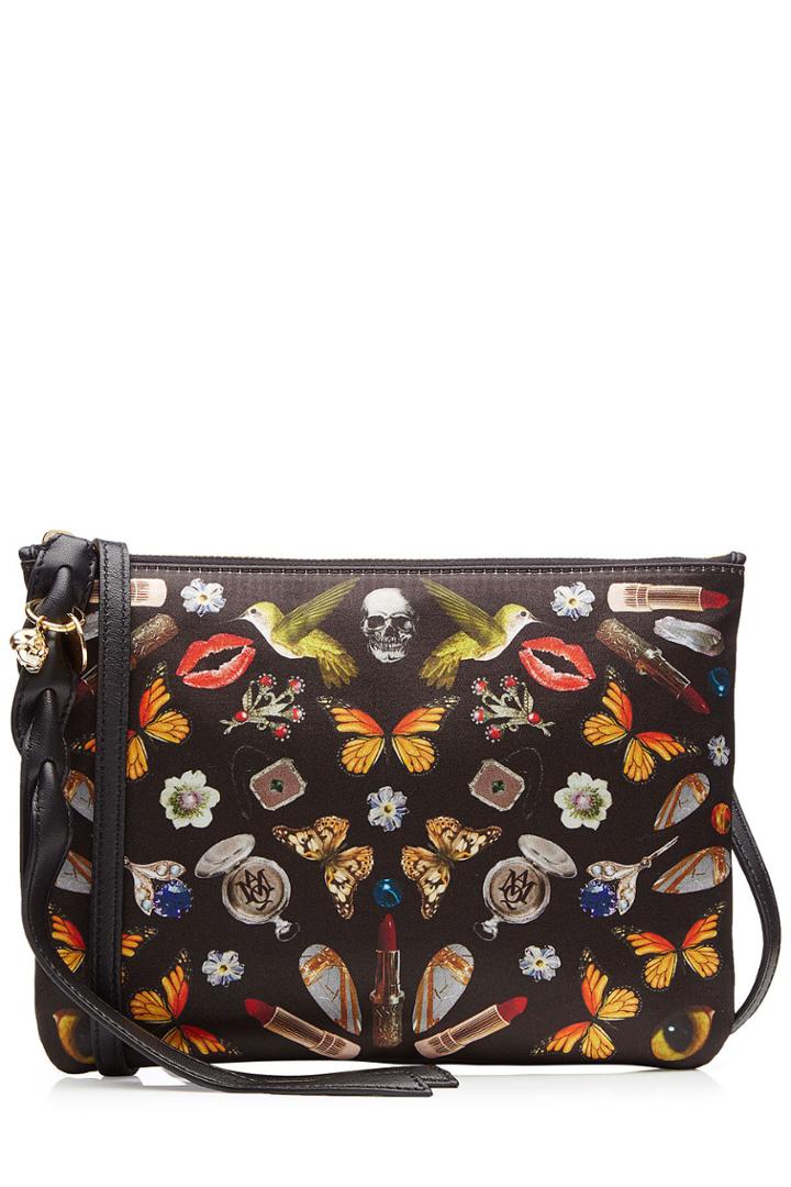 Alexander Mcqueen Alexander Mcqueen Printed Fabric Shoulder Bag