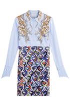Mary Katrantzou Mary Katrantzou Embellished Dress With Cotton - Multicolor