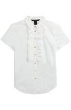 Marc By Marc Jacobs Cotton Blouse With Ruffles