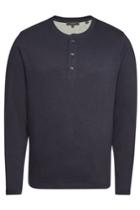 Vince Vince Henley Cotton Long Sleeved Top