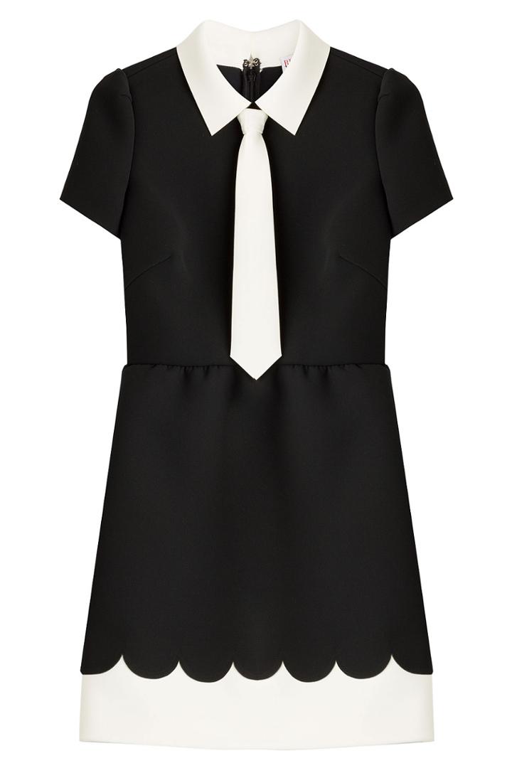 Red Valentino Red Valentino Dress With Tie - Black