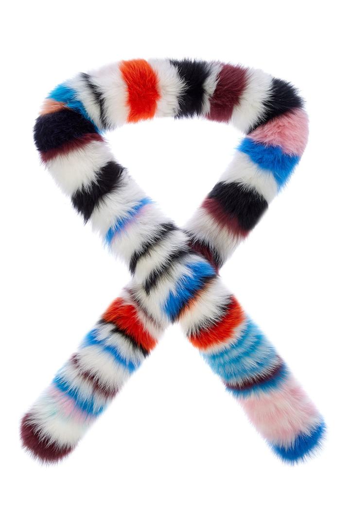 Charlotte Simone Charlotte Simone Chunky Monkey Scarf In Fox Fur