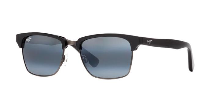 Maui Jim Kawaka Black Rectangle Sunglasses