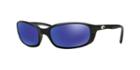 Costa Brine Black Matte Oval Sunglasses