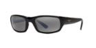 Maui Jim Stingray Black Rectangle Sunglasses, Polarized