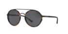 Polo Ralph Lauren Black Matte Round Sunglasses - Ph3103