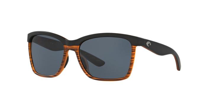 Costa Del Mar Brown Rectangle Sunglasses - Anaa