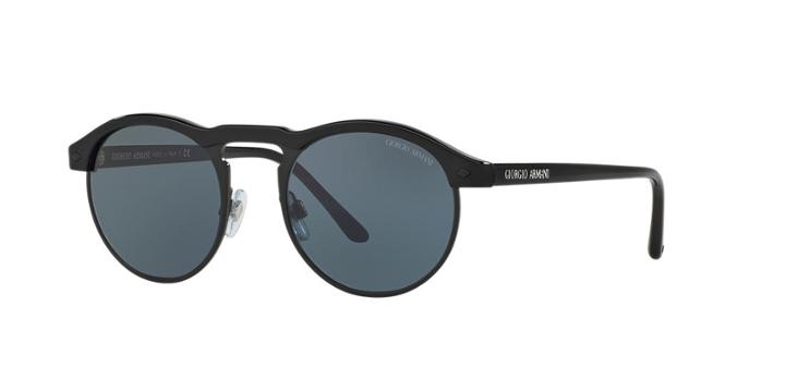 Giorgio Armani Black Wrap Sunglasses - Ar8090