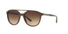 Giorgio Armani Brown Round Sunglasses - Ar8051