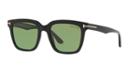 Tom Ford 53 Black Rectangle Sunglasses - Ft0646