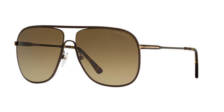 Tom Ford Dominic Brown Aviator Sunglasses - Ft0451