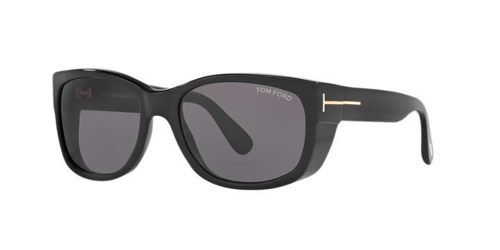 Tom Ford Carson 55 Black Square Sunglasses - Ft0441