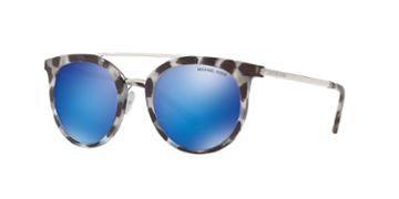 Michael Kors 50 Ila White Round Sunglasses - Mk2056