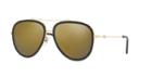 Gucci Gg0062s 57 Gold Aviator Sunglasses