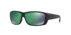 Costa Cat Cay Polarized 61 Black Rectangle Sunglasses
