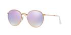 Ray-ban 53 Bronze Round Sunglasses - Rb3532