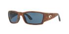 Costa Del Mar Brown Rectangle Sunglasses - Corbina