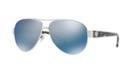 Tory Burch Silver Aviator Sunglasses - Ty6057
