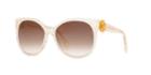Alexander Mcqueen Amq4247/s White Cat Sunglasses