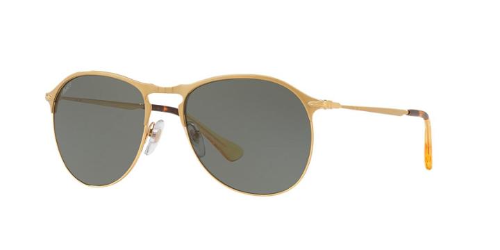 Persol Gold Pilot Sunglasses - Po7649s