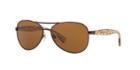 Ralph Brown Aviator Sunglasses - Ra4108