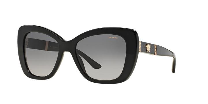 Versace Black Butterfly Sunglasses - Ve4305q