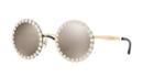 Dolce &amp; Gabbana Dg2173b 56 Gold Round Sunglasses