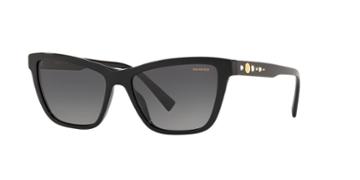 Versace 55 Black Cat-eye Sunglasses - Ve4354b
