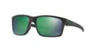 Oakley 57 Mainlink Prizm Jade Black Matte Rectangle Sunglasses - Oo9264
