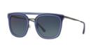 Emporio Armani 54 Gunmetal Matte Square Sunglasses - Ea2062