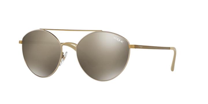 Vogue Eyewear 56 Gold Square Sunglasses - Vo4023s
