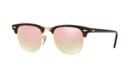 Ray-ban 51 Clubmaster White Square Sunglasses - Rb3016