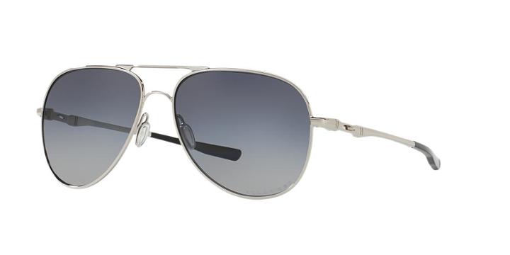 Oakley 58 Elmont M &amp; L Silver Round Sunglasses - Oo4119