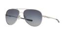 Oakley 58 Elmont M &amp; L Silver Round Sunglasses - Oo4119