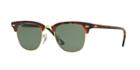 Ray-ban Clubmaster Red Square Sunglasses, Polarized - Rb3016
